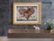 Figured'Art Paint by Numbers Kit for Adults with Frame Love Flowers 16"x20" - Craft Art Painting DIY Kit Canvas Already Stretched on a Wooden Frame
